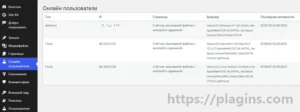 Счетчик посетителей с записью в файл плагин для WordPress