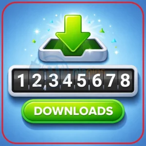 Счётчик скачиваний файлов с кнопкой и админкой.