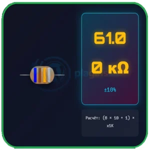 Цветовая маркировка резисторов плагин для WordPress