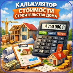 Калькулятор стоимости строительства дома